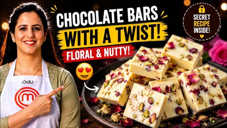 Rose and Pistachios Chocolate Bars
