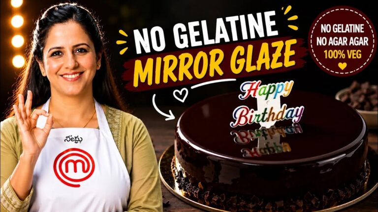 2 Ingredients Mirror Glaze