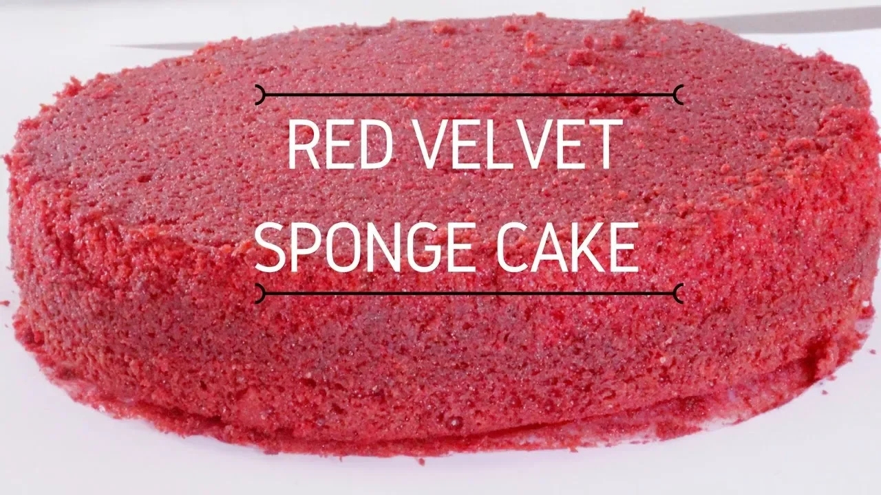 Red Velvet Sponge Cake