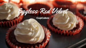 Easy cupcake recipe in Convection Microwave- mini red velvet cupcake