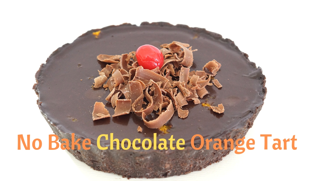 No-Bake Chocolate Orange Tart