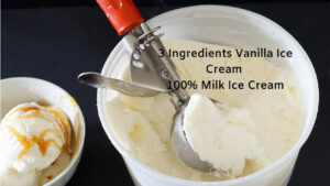 3 Ingredients No-Cook Ice Cream