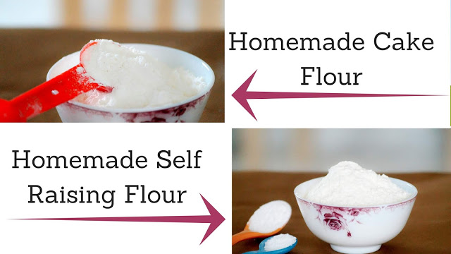 Homemade Cake Flour and Self Raising Flour