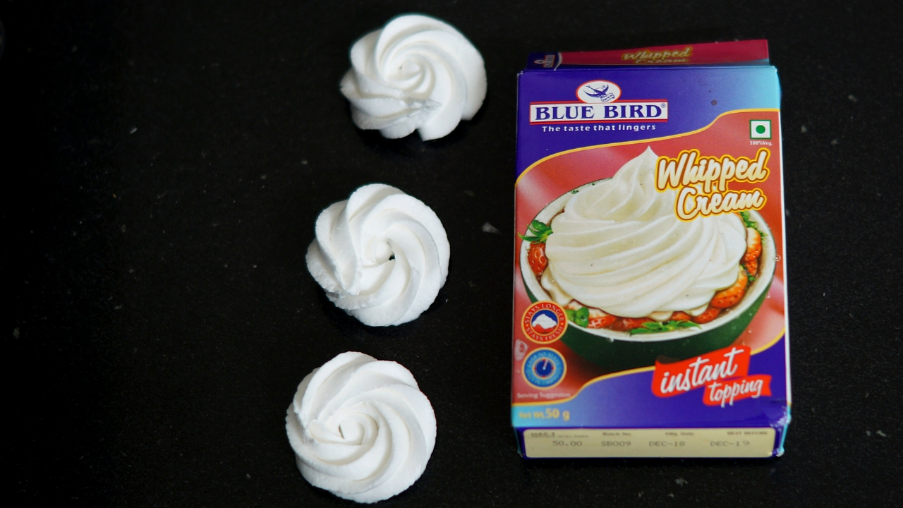 How to Make Easy Homemade Whipping Cream – Perfect Whipping Cream with Powder Cream