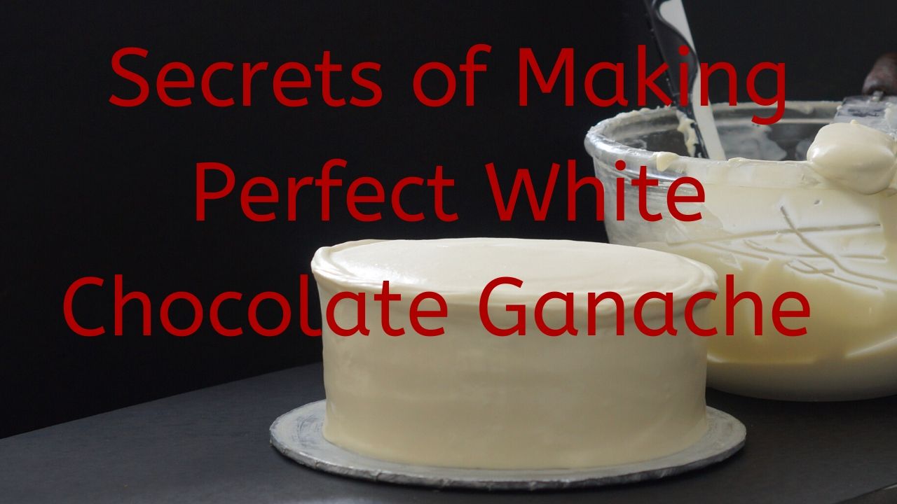 Spreadable and Yummy White chocolate Ganache