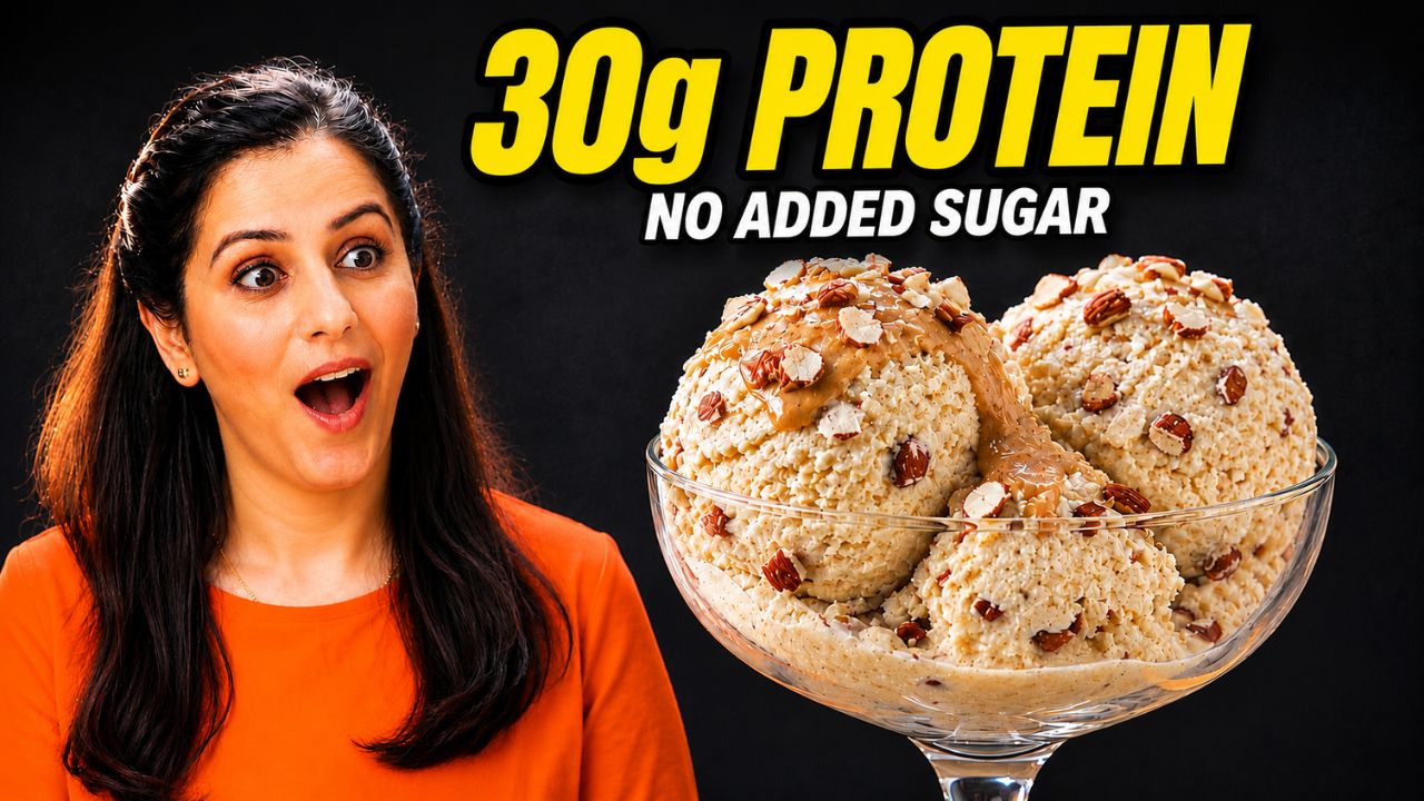 High Protein Cottage Cheese Ice Cream | GLP-1 Friendly, No Added Sugar