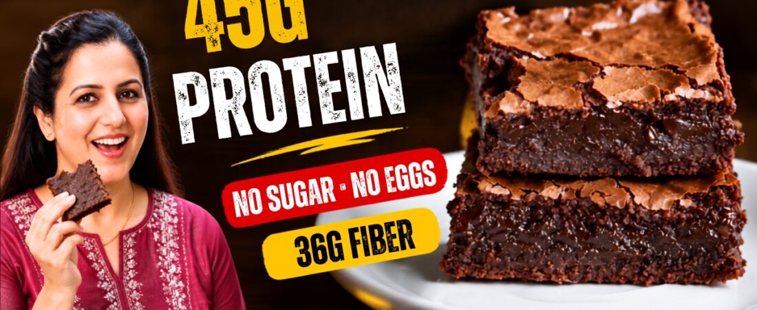 Sweet Potato Brownies (No Flour, No Sugar, No Eggs)